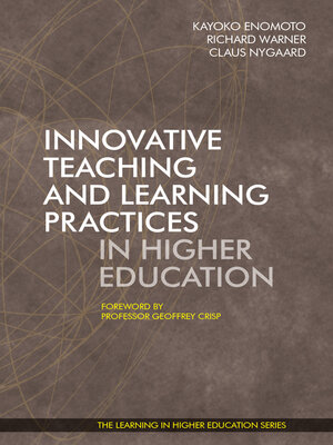 cover image of Innovative Teaching and Learning Practices in Higher Education
